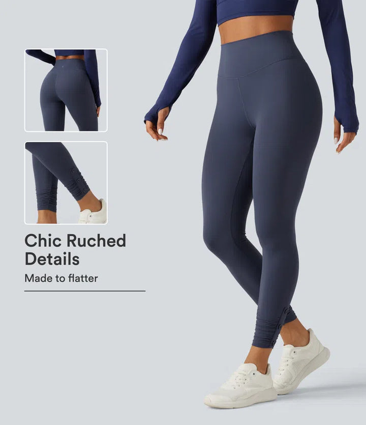 Halara UltraSculpt High Waisted Ruched Yoga Leggings