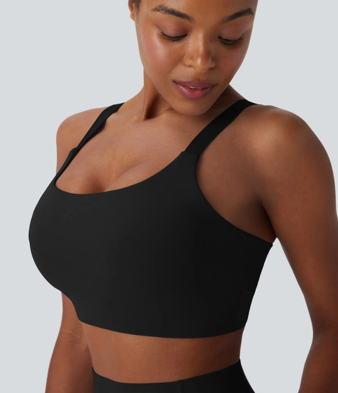 Halara UltraSculpt Medium Support Training Sports Bra DD-F Cups